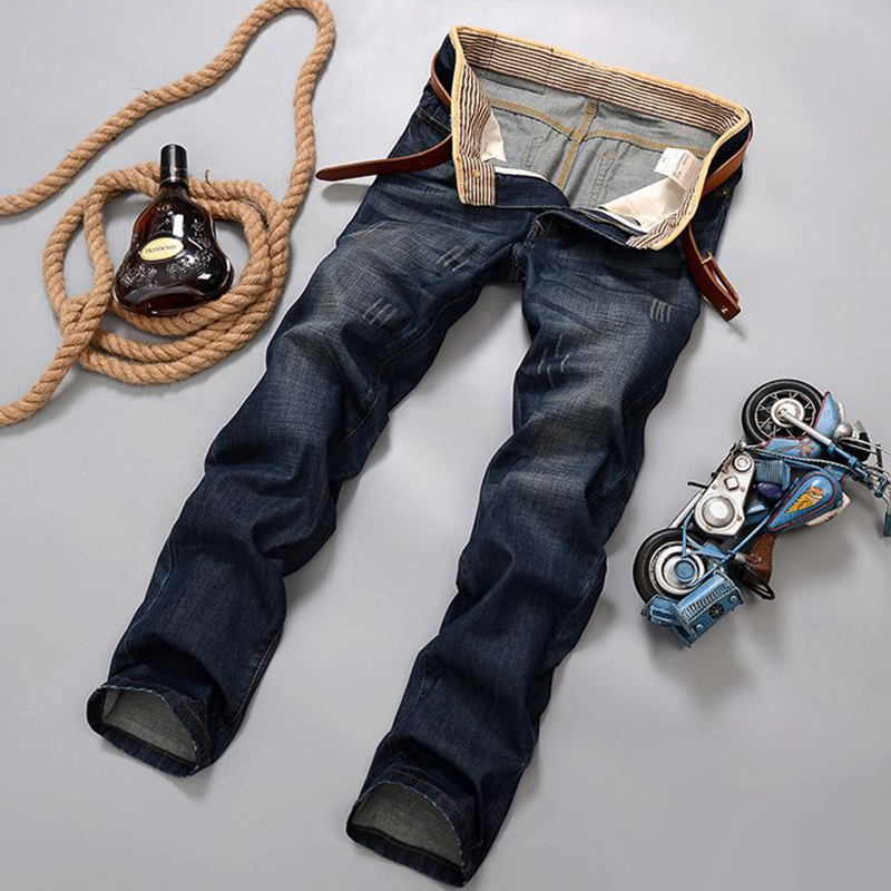 Embroidery Effect - 2026 New Men's Jean Spring Autumn
