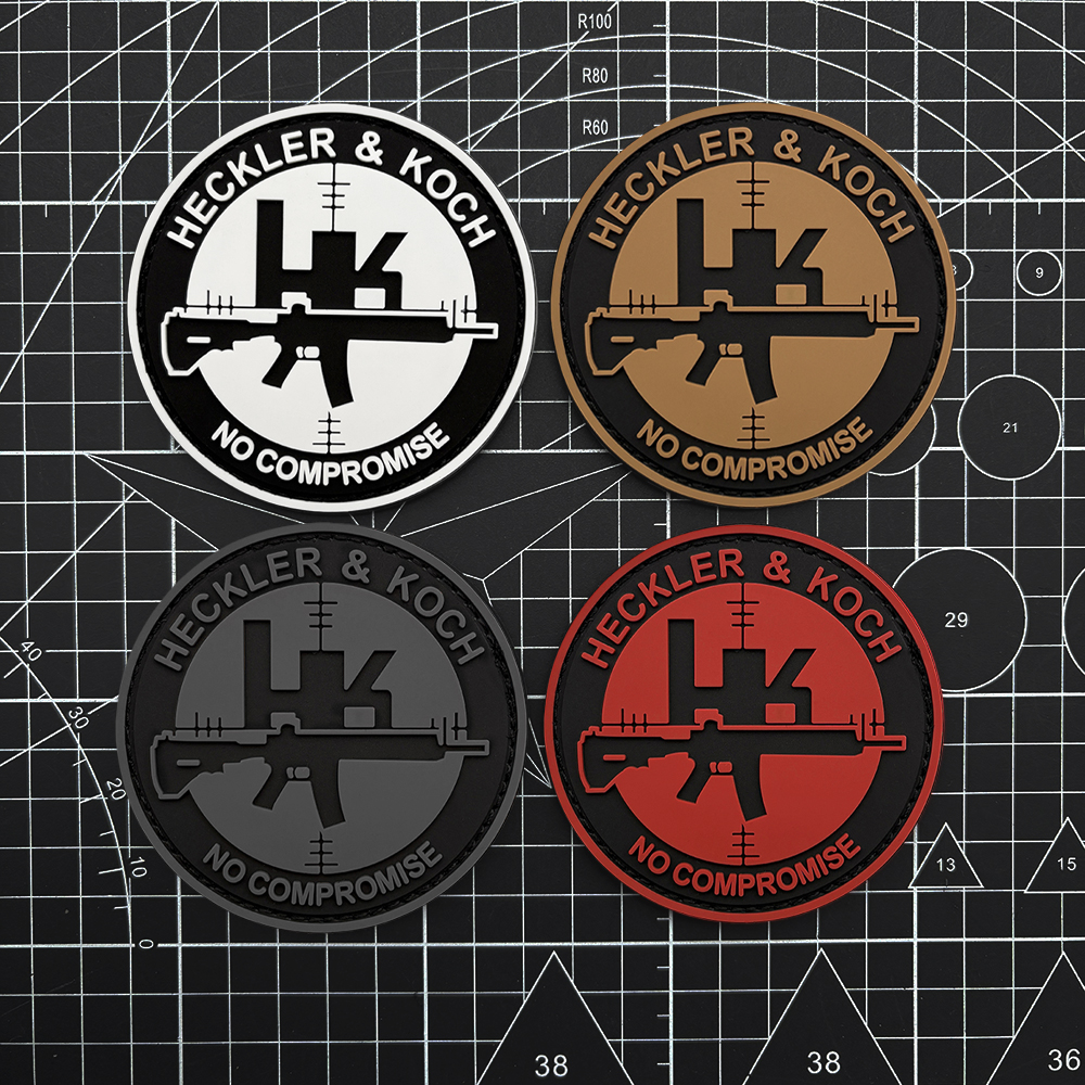 Embroidery Effect - A Pvc Material Sticker Patch Made