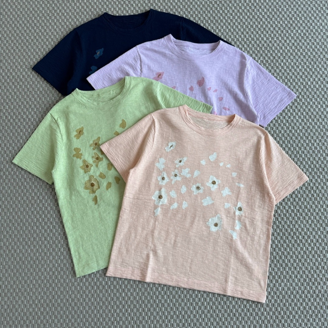 Embroidery Artist - Summer Japanese-style artistic bamboo cotton round