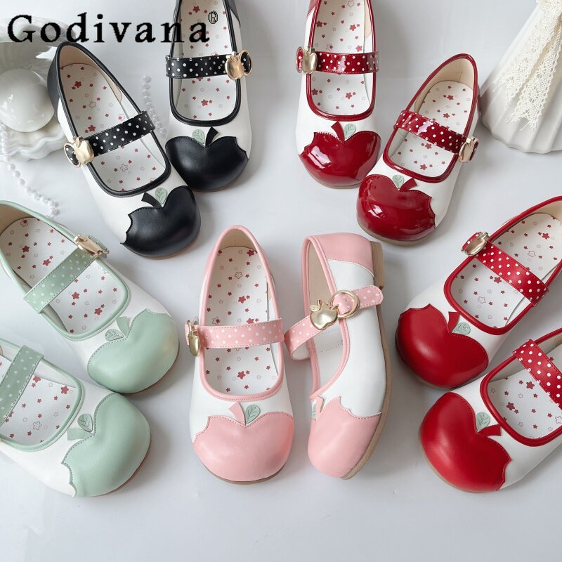 Embroidery Flat Shoes - Original Japanese Lolita Mary Jane Shoes