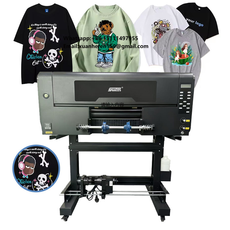 Embroidery Effect - UV DTF 3d Embroidery Printer for