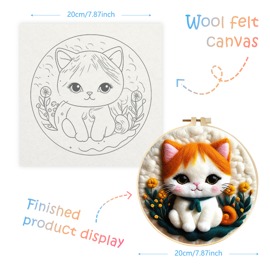 CHENISTORY Diy Wool Needle Fel - Embroidery For Beginners recensione e prezzo