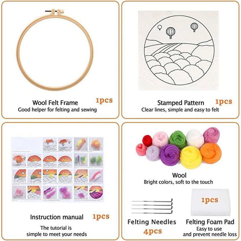 CHENISTORY Diy Wool Needle Fel - Embroidery For Beginners recensione e prezzo