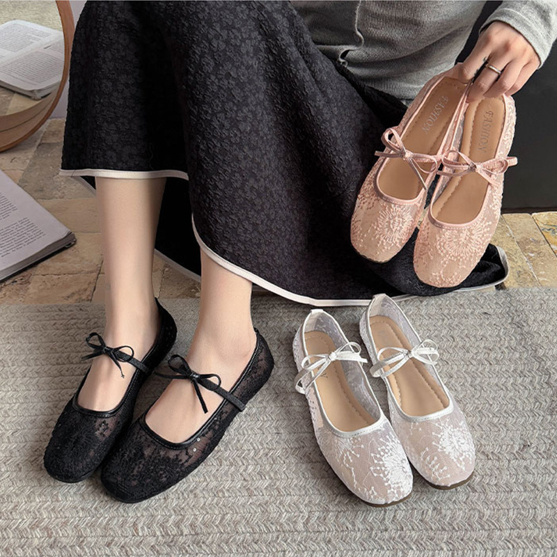 Women's Gentle Ballet Flat Sho - Embroidery Flat Shoes recensione e prezzo
