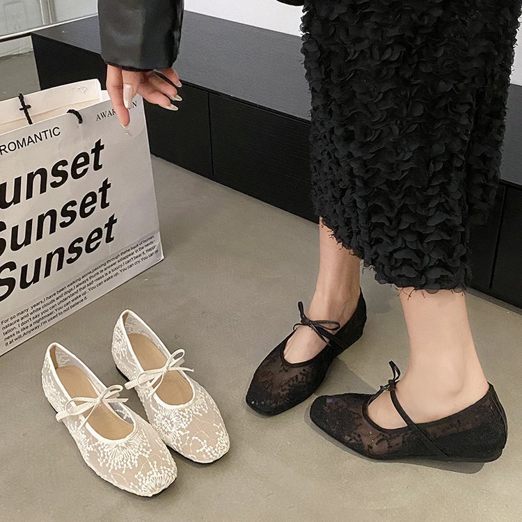 Women's Gentle Ballet Flat Sho - Embroidery Flat Shoes recensione e prezzo