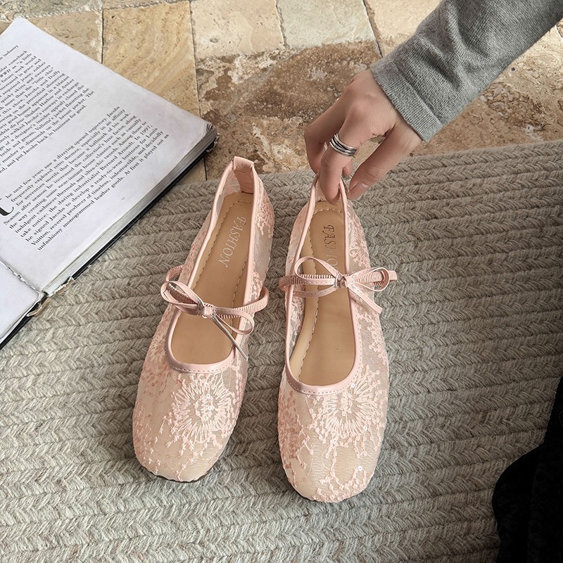 Women's Gentle Ballet Flat Sho - Embroidery Flat Shoes recensione e prezzo