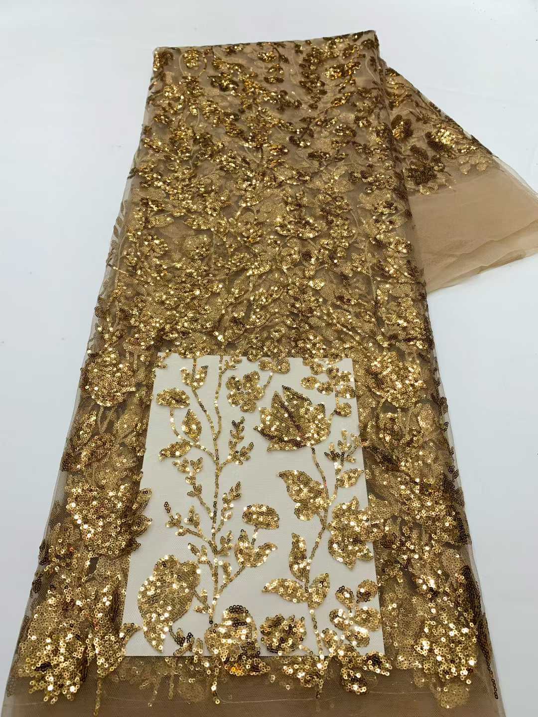 African Lace Fabric With Sequi - Embroidery Net Fabric recensione e prezzo
