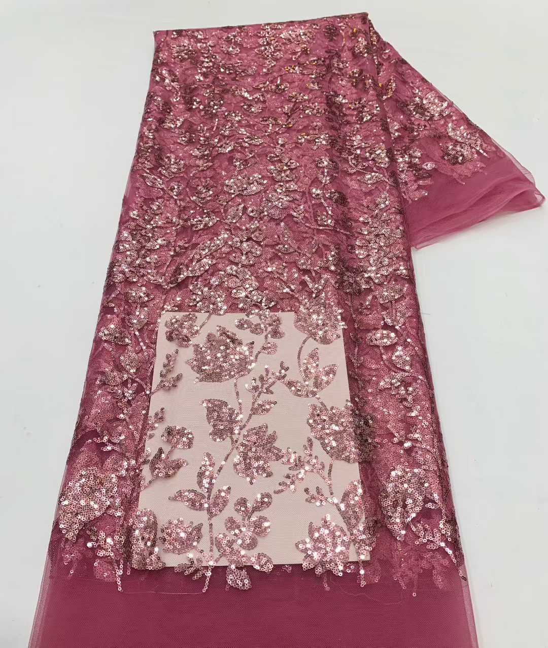 African Lace Fabric With Sequi - Embroidery Net Fabric recensione e prezzo