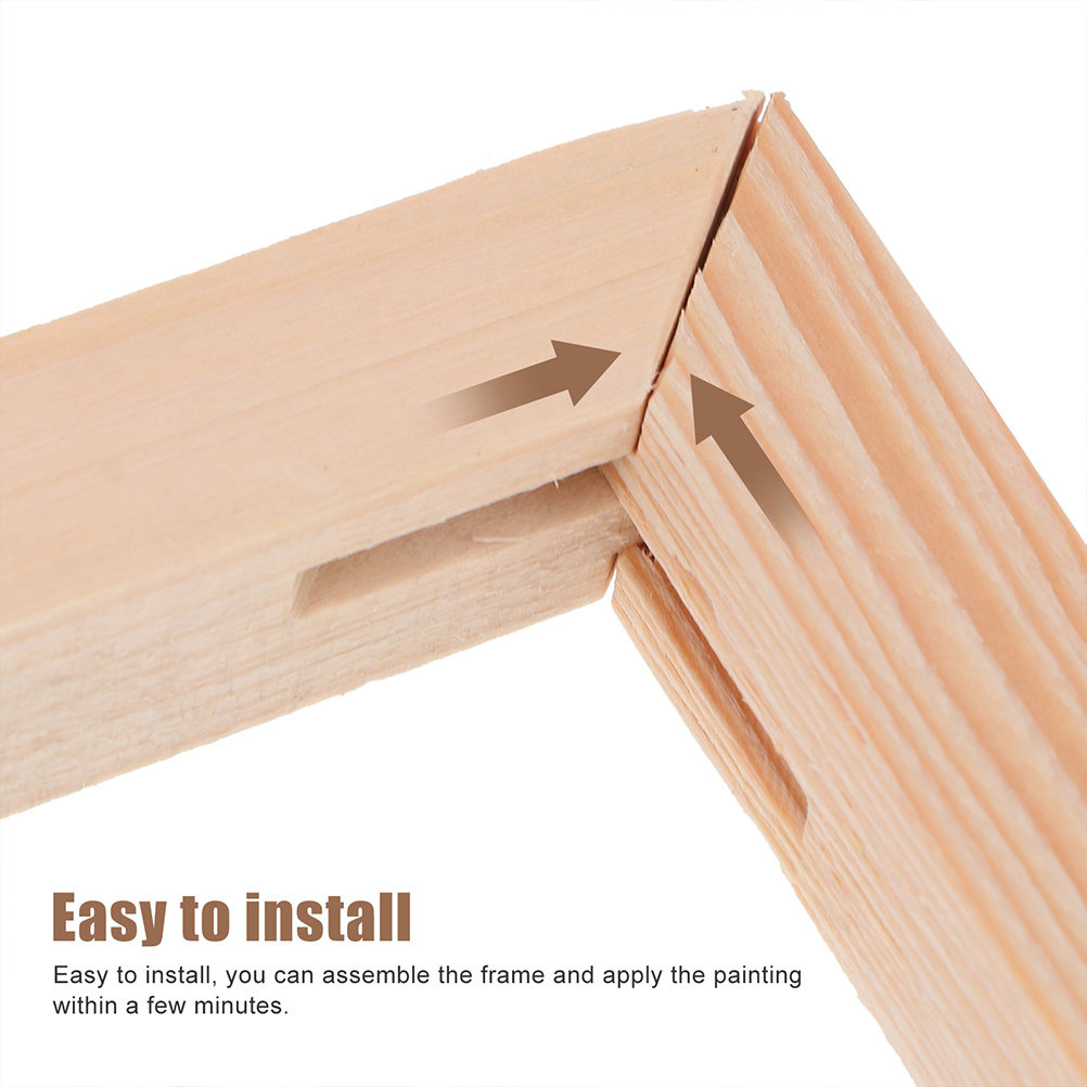 2Sets Premium Solid Wood Canva - Frame Display Wood recensione e prezzo