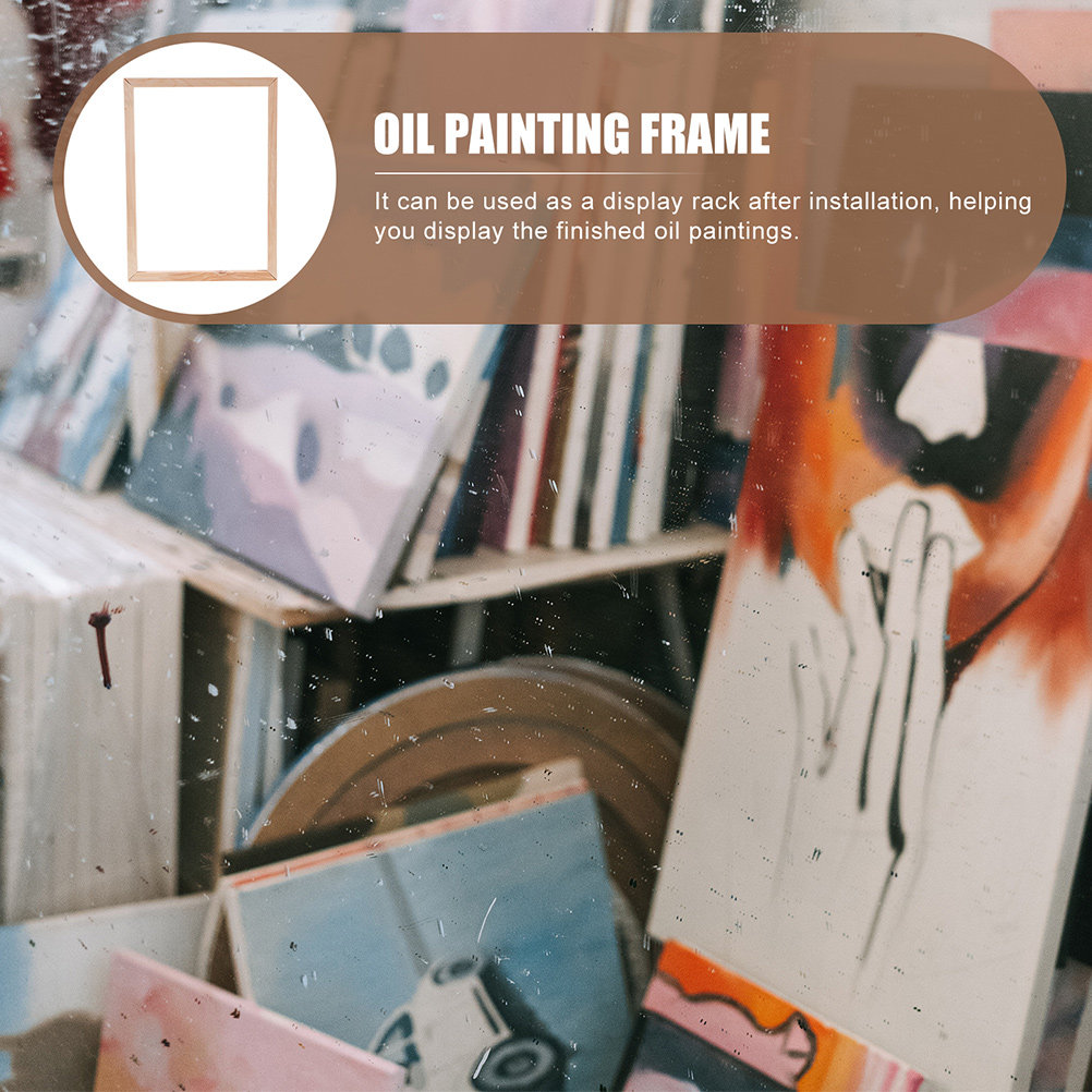 2Sets Premium Solid Wood Canva - Frame Display Wood recensione e prezzo