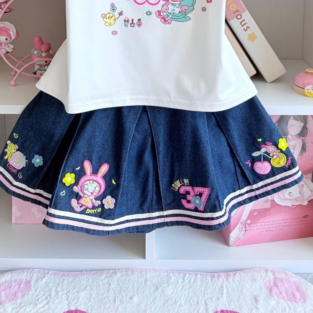 Japanese Sweet Skirt Sets Summ - Embroidery Uniforms recensione e prezzo
