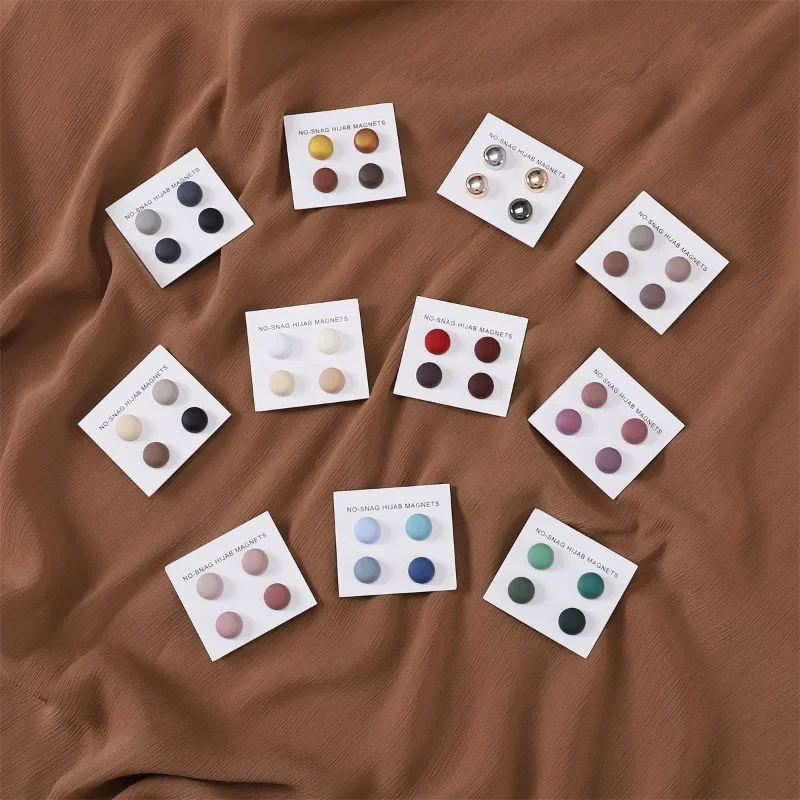 4Pcs/Card Matte Magnet Hijab P - Embroidery Eyebrow recensione e prezzo