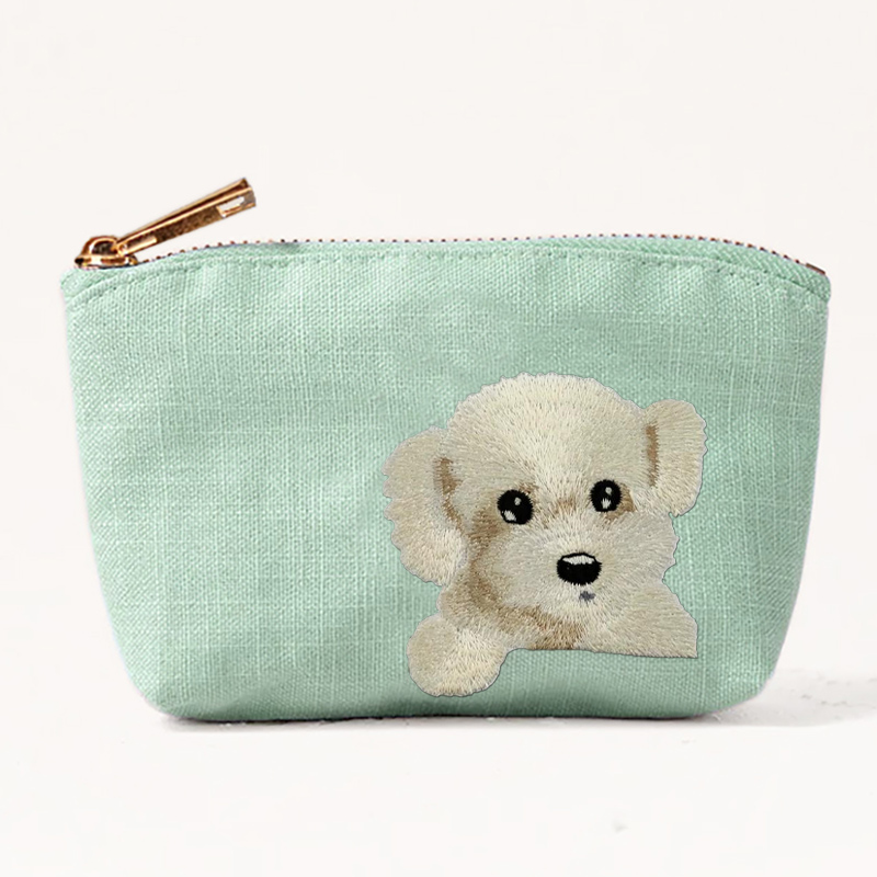 2026 new cute cat dog embroide - Embroidery Wallet recensione e prezzo