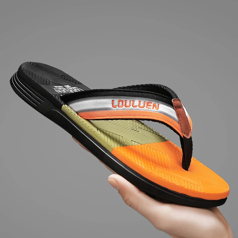 2026 Summer Men Flip Flops Sum - Embroidery Garments recensione e prezzo