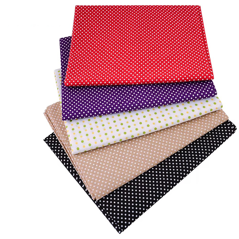50X150CM White Orange Polka Do - Embroidery Garments recensione e prezzo