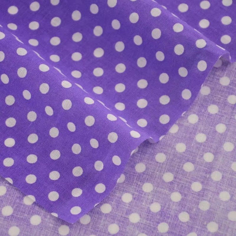 50X150CM White Orange Polka Do - Embroidery Garments recensione e prezzo