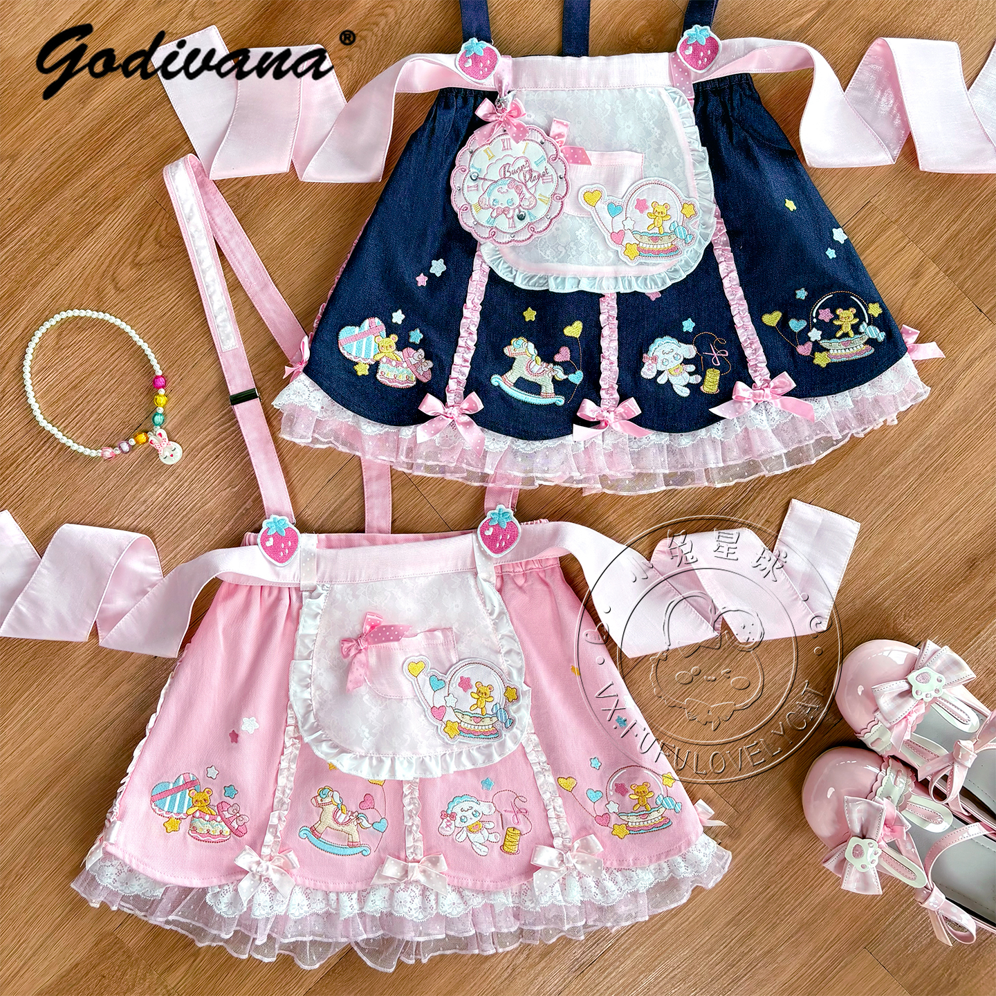 Lolita Daughters Clothes Cute  - Embroidery Uniforms recensione e prezzo