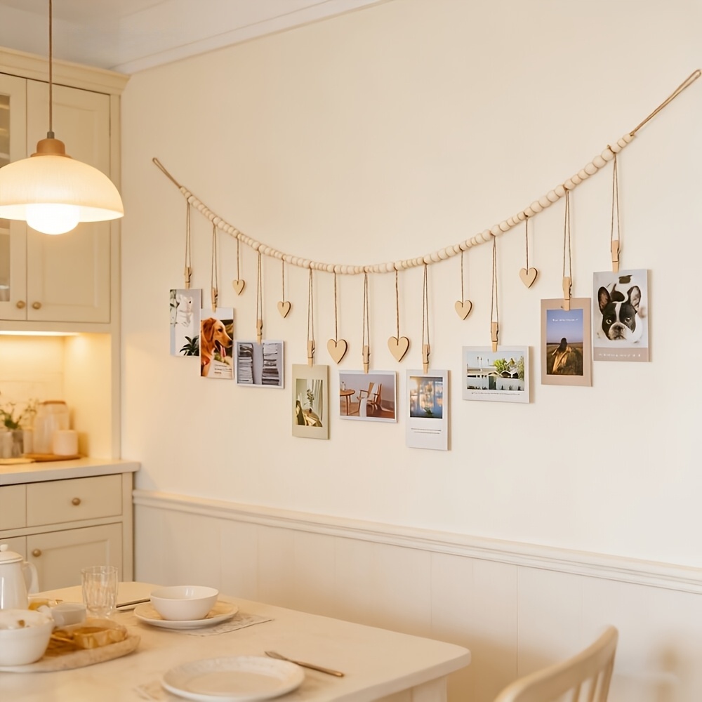 Hanging Photo Display Wall Dec - Frame Display Wood recensione e prezzo
