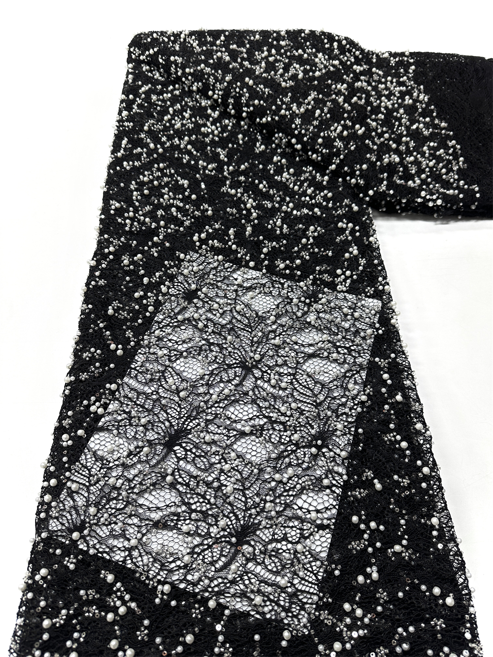 2026 Latest African Beaded Lac - Embroidery Net Fabric recensione e prezzo