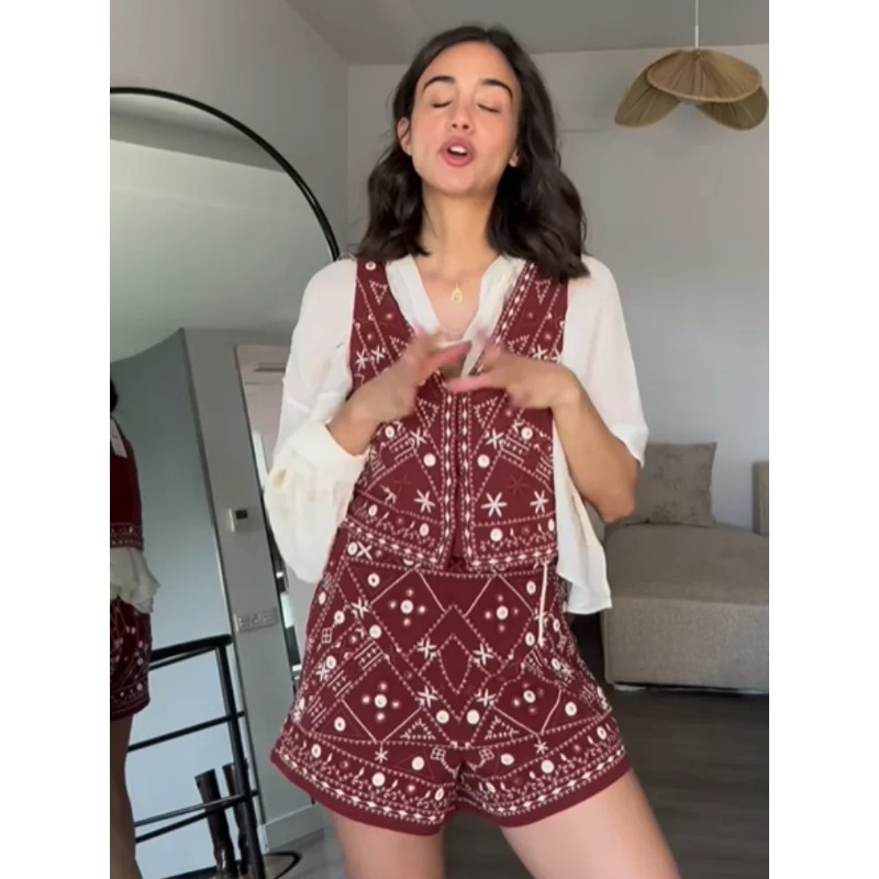 Y2k Set New Two Piece Women's  - Embroidery Uniforms recensione e prezzo