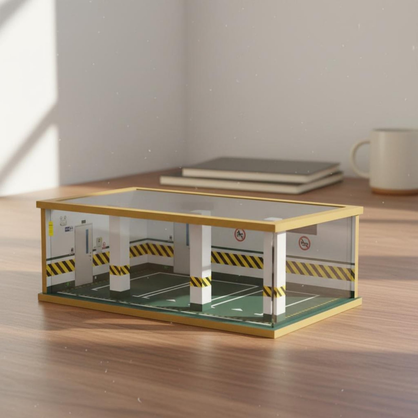 1:24 Scale Parking Garage Wood - Frame Display Wood recensione e prezzo