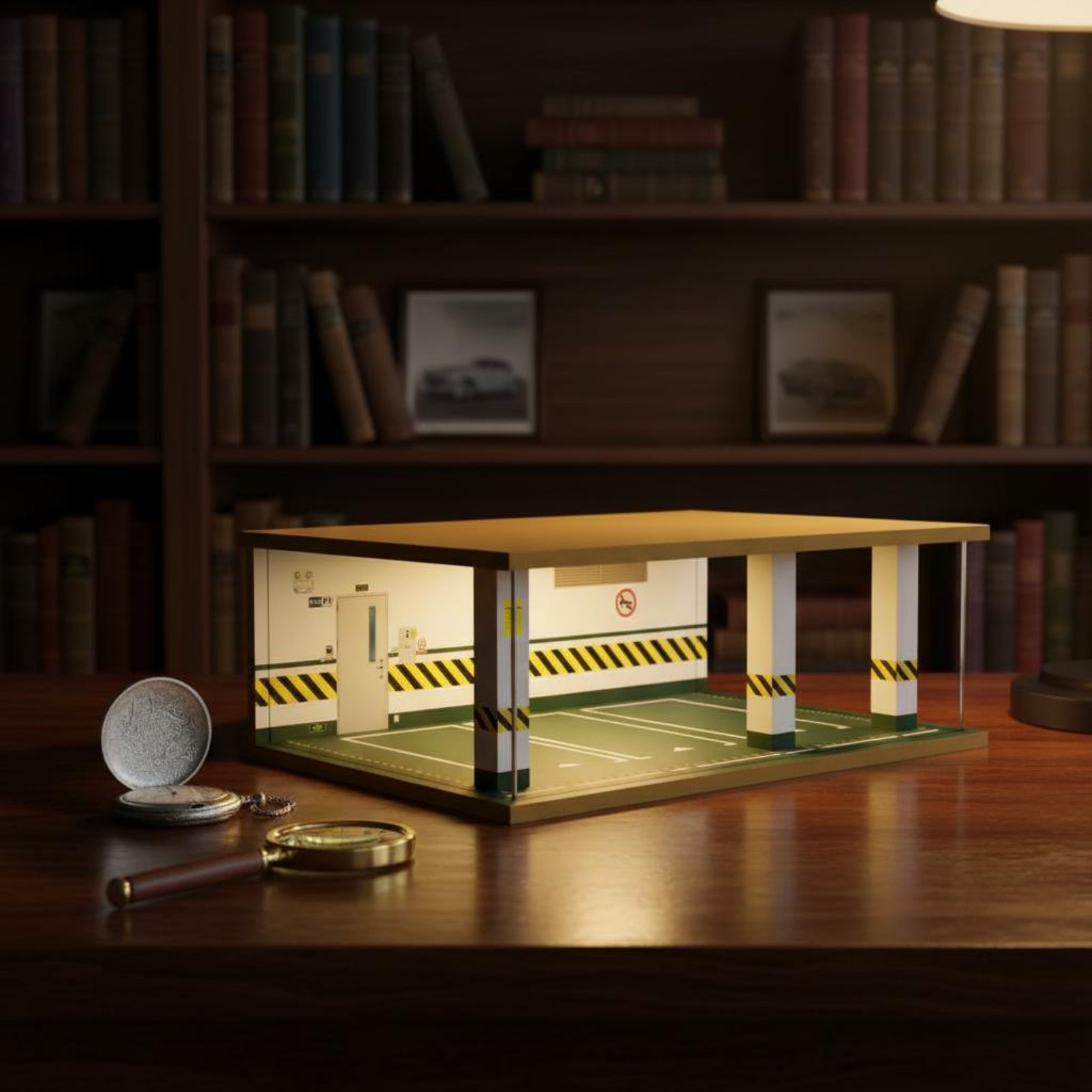1:24 Scale Parking Garage Wood - Frame Display Wood recensione e prezzo