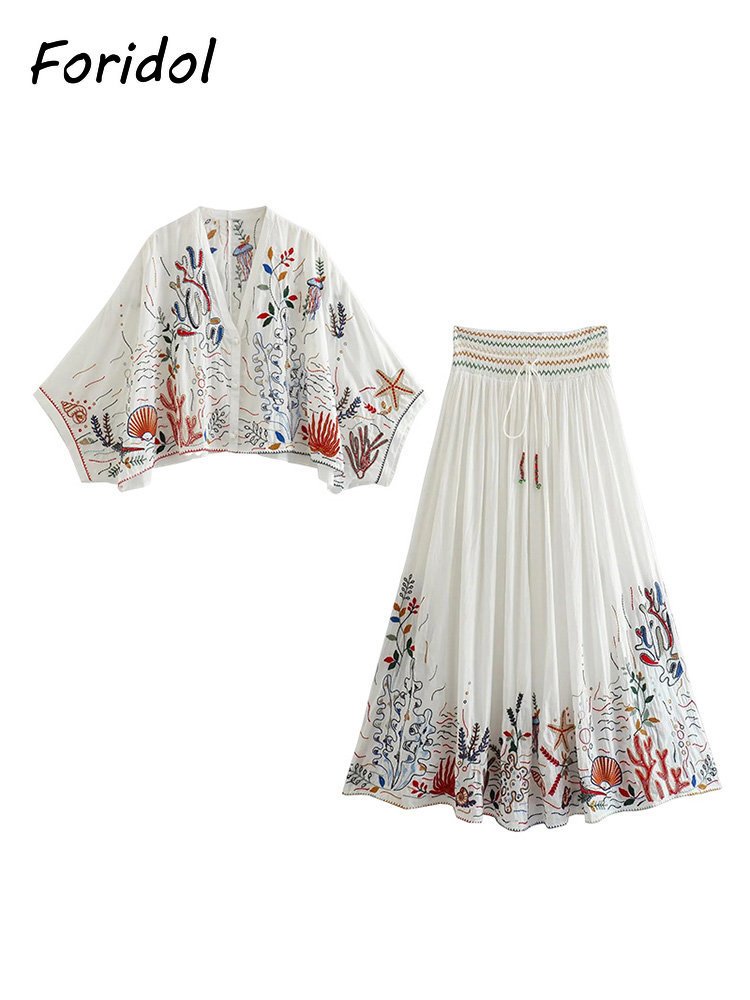 Foridol Marine Organism Embroi - Embroidery Uniforms recensione e prezzo