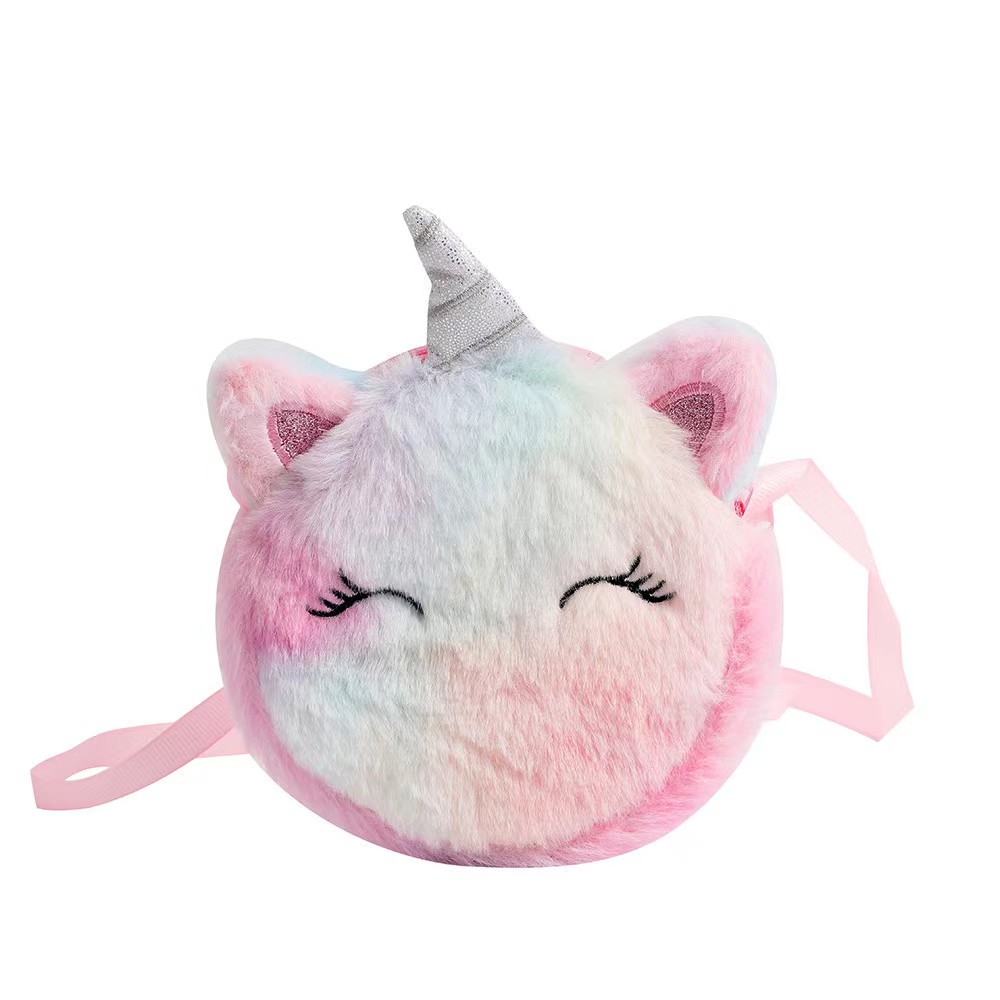 Kids Fashion Plush Shoulder Ba - Embroidery Wallet recensione e prezzo