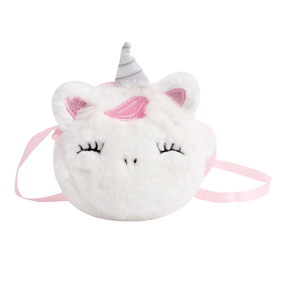 Kids Fashion Plush Shoulder Ba - Embroidery Wallet recensione e prezzo