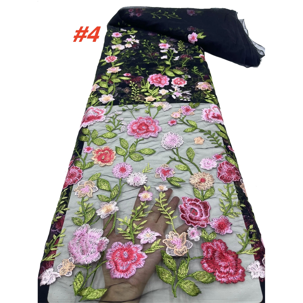 Wholesale French Luxury Mesh E - Embroidery Net Fabric recensione e prezzo