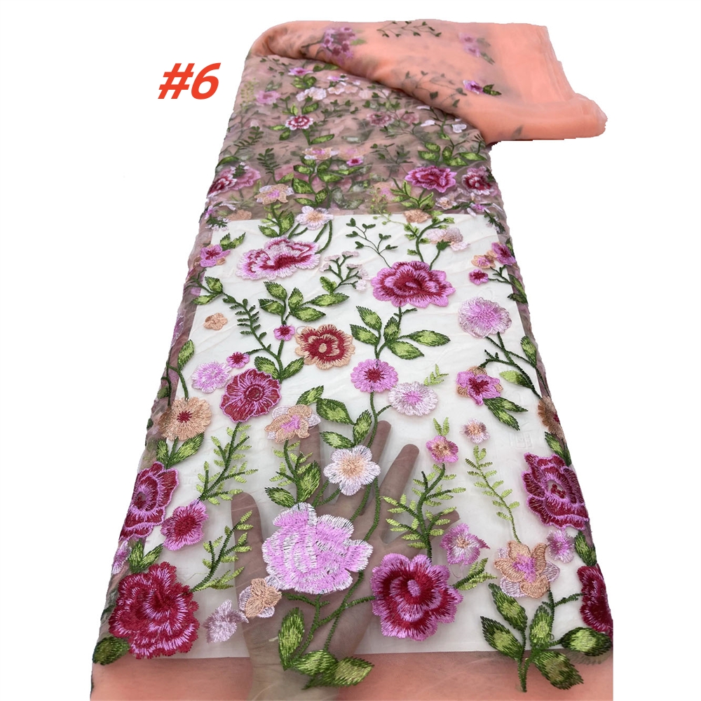 Wholesale French Luxury Mesh E - Embroidery Net Fabric recensione e prezzo
