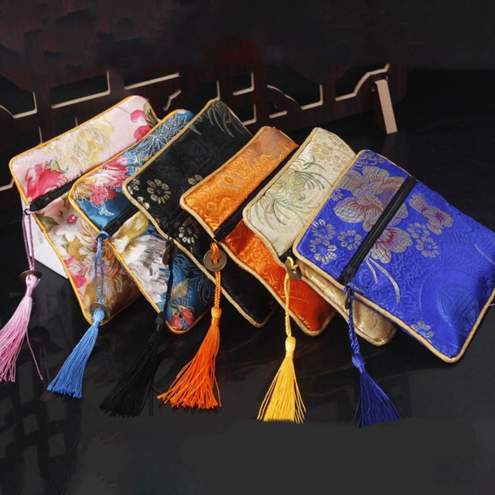 Cloth Embroidery Coin Pouch Fl - Embroidery Wallet recensione e prezzo