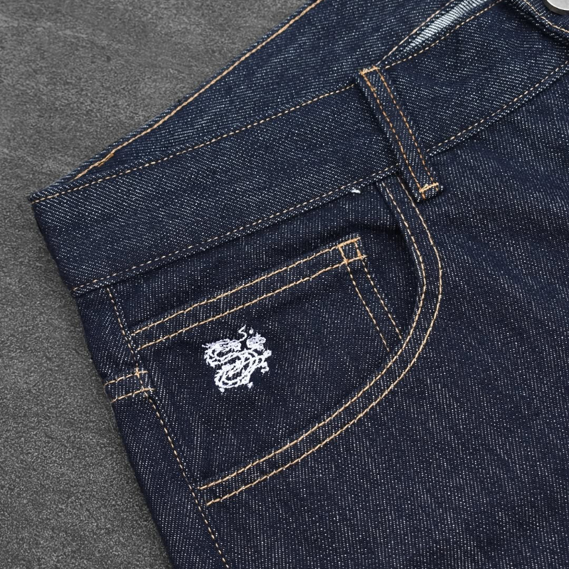 Mens Jeans Harajuku Y2K Retro  - Embroidery Font Free recensione e prezzo