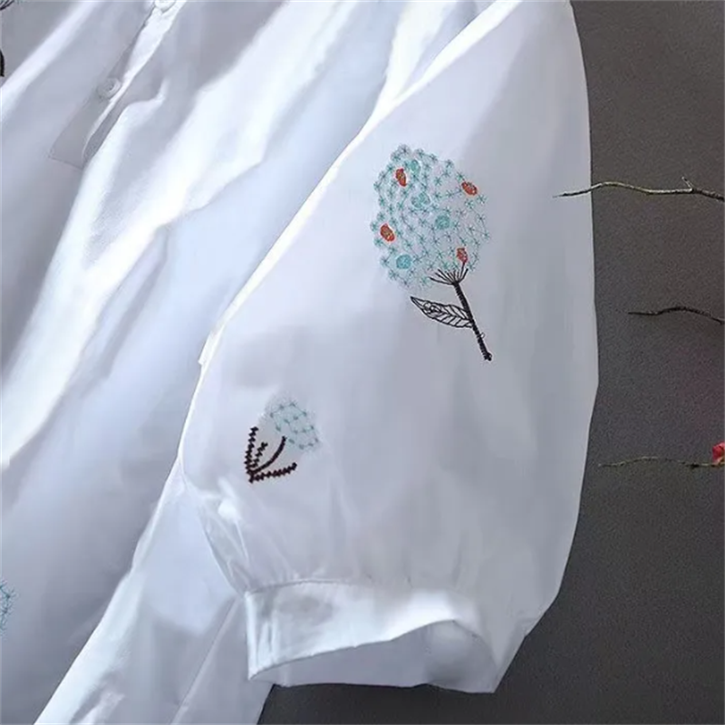 Embroidered Blouses Women's Sh - Embroidery Artist recensione e prezzo