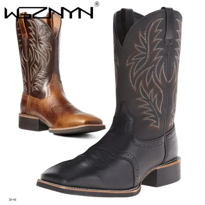 Men High Boots Embroidery Retr - Embroidery Designer recensione e prezzo