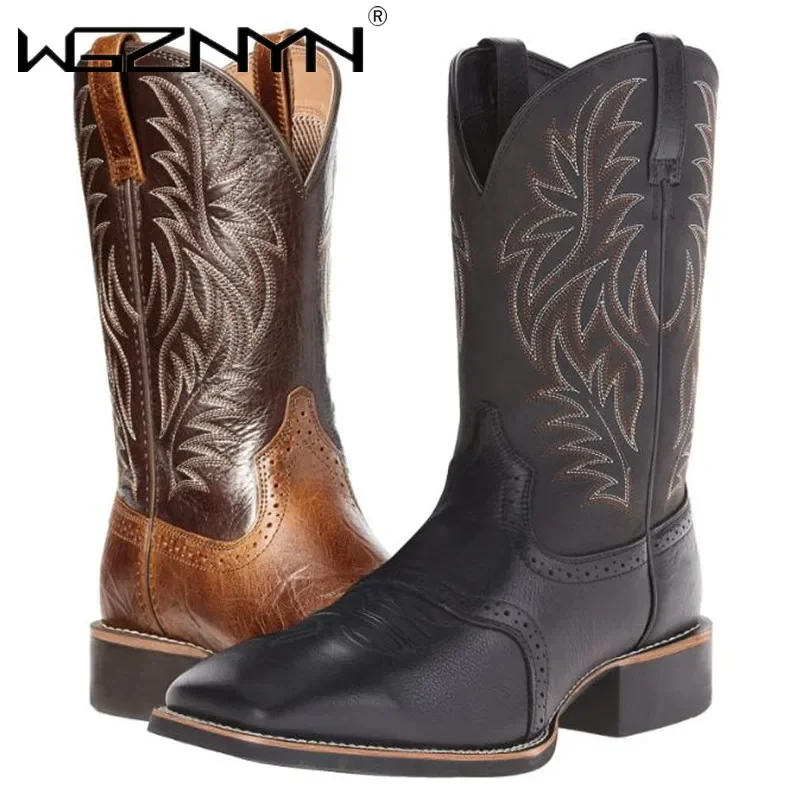 Men High Boots Embroidery Retr - Embroidery Designer recensione e prezzo