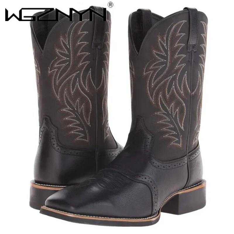 Men High Boots Embroidery Retr - Embroidery Designer recensione e prezzo