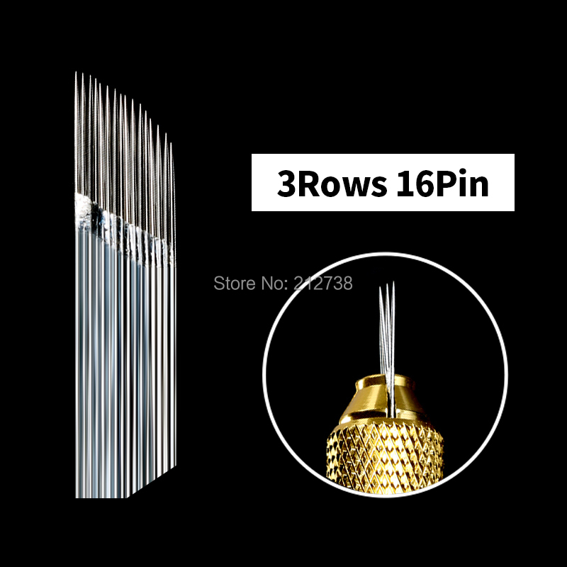 New 10Pcs 14/15/16/17/18Pin Fo - Embroidery Eyebrow recensione e prezzo