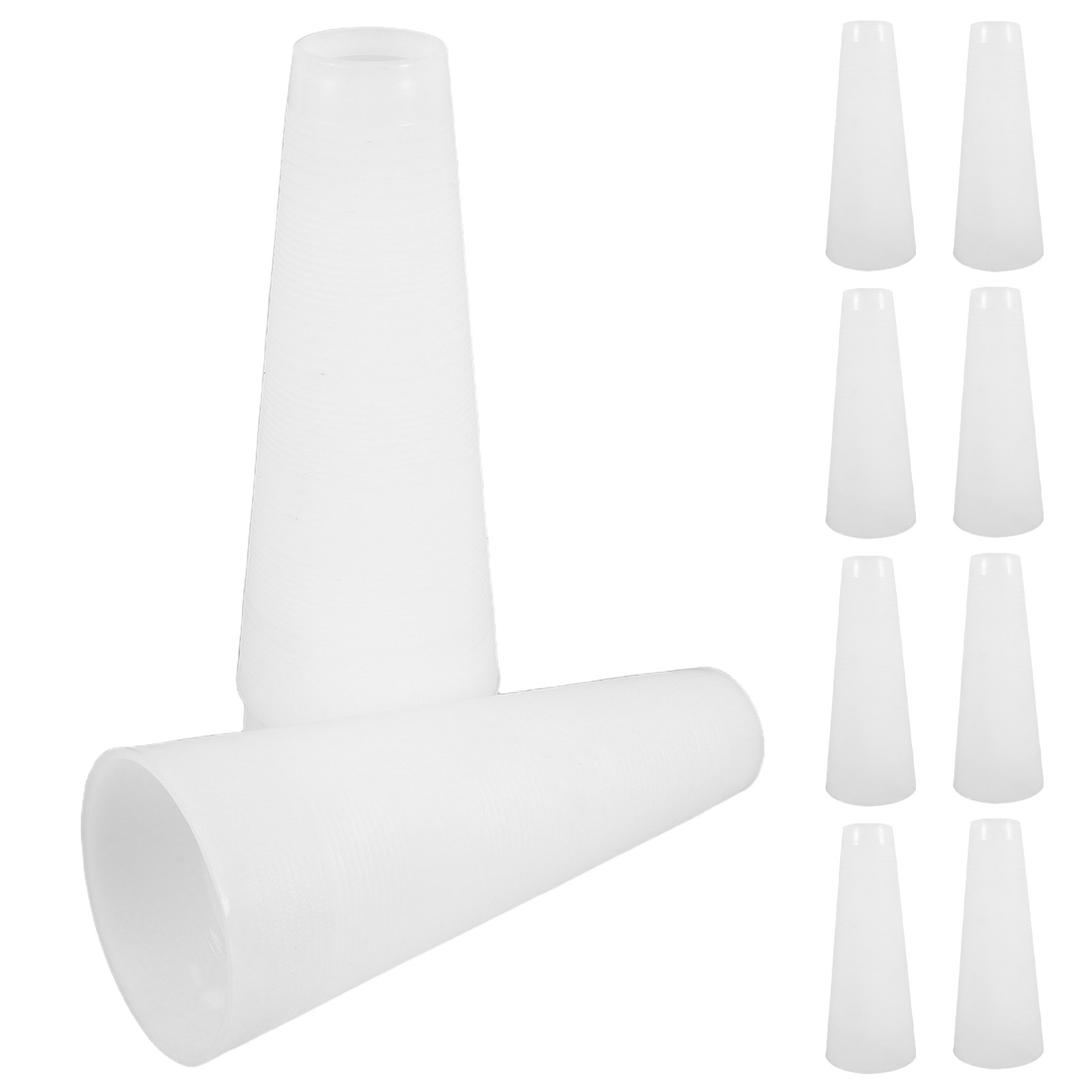 10Pcs Plastic Yarn Cones Cone  - Embroidery Yarns recensione e prezzo