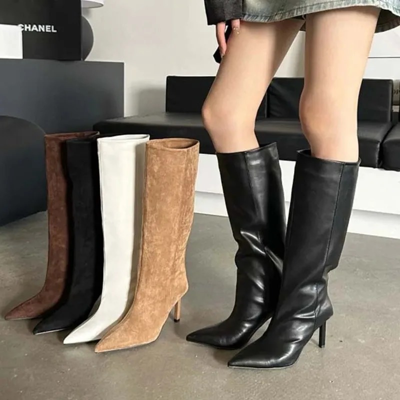 Luxury Women Long Boots Fashio - Embroidery Designer recensione e prezzo