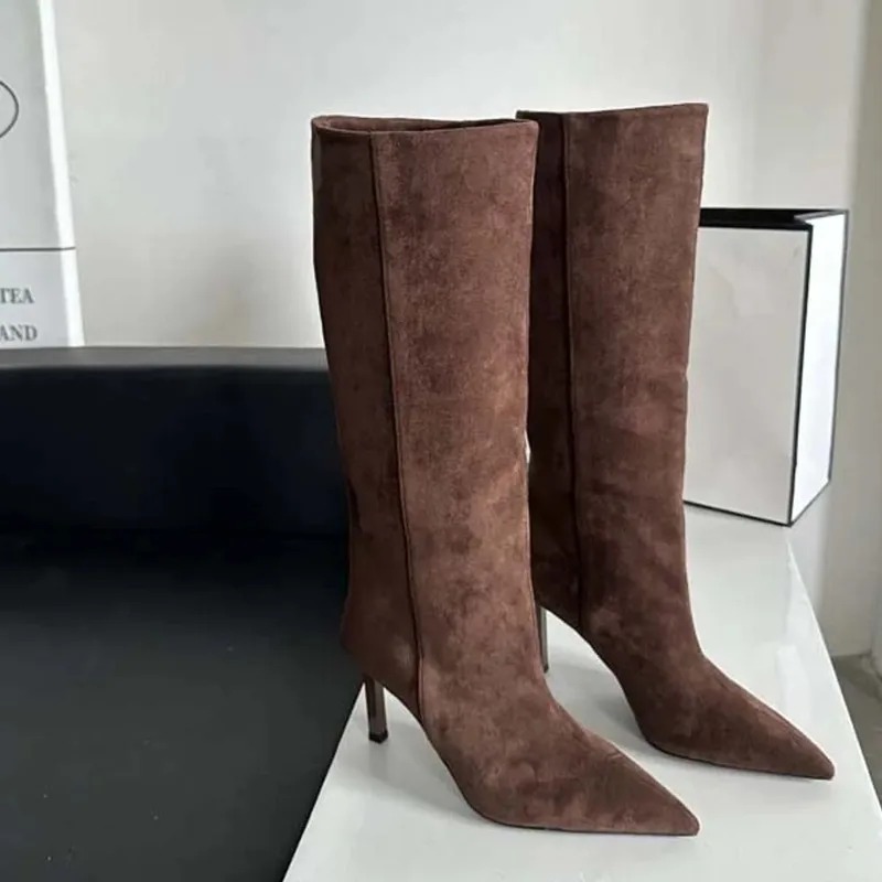 Luxury Women Long Boots Fashio - Embroidery Designer recensione e prezzo