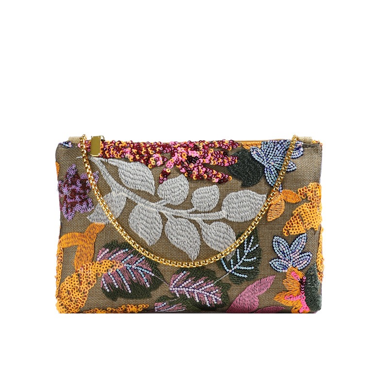 Sequins Embroidery Clutch Bag  - Embroidery Bali recensione e prezzo