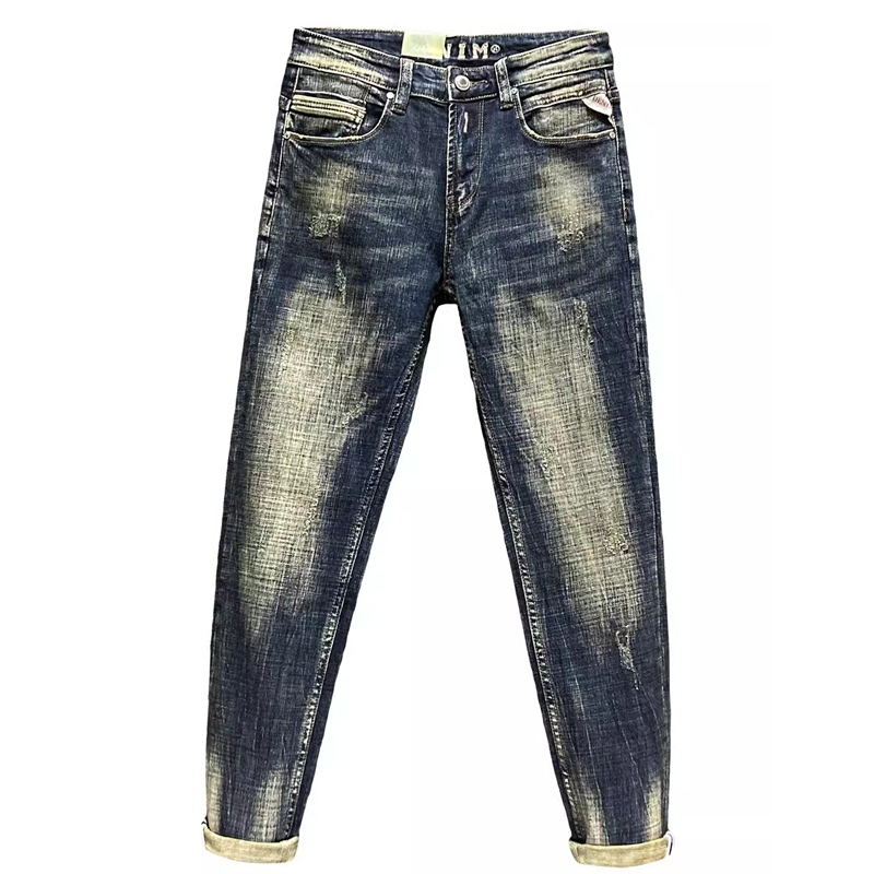 Designer Fashion Men Jeans Hig - Embroidery Effect recensione e prezzo