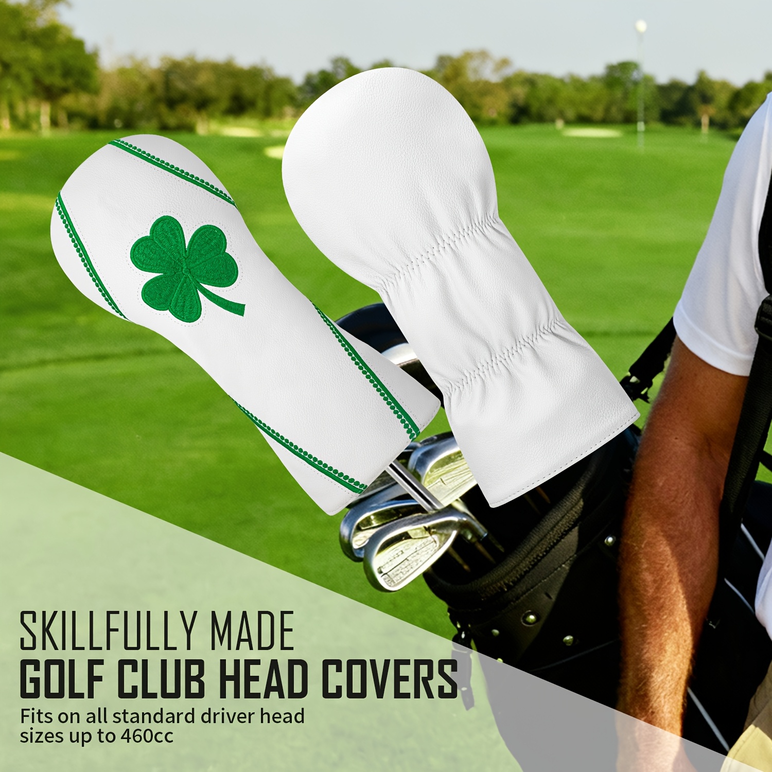 1pc/4pcs Golf Club Head Covers - Embroidery Designer recensione e prezzo
