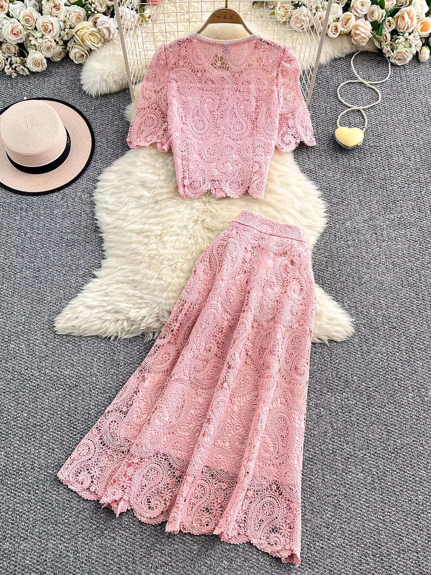 Elegant Pearl Long Dress Suits - Embroidery Uniforms recensione e prezzo