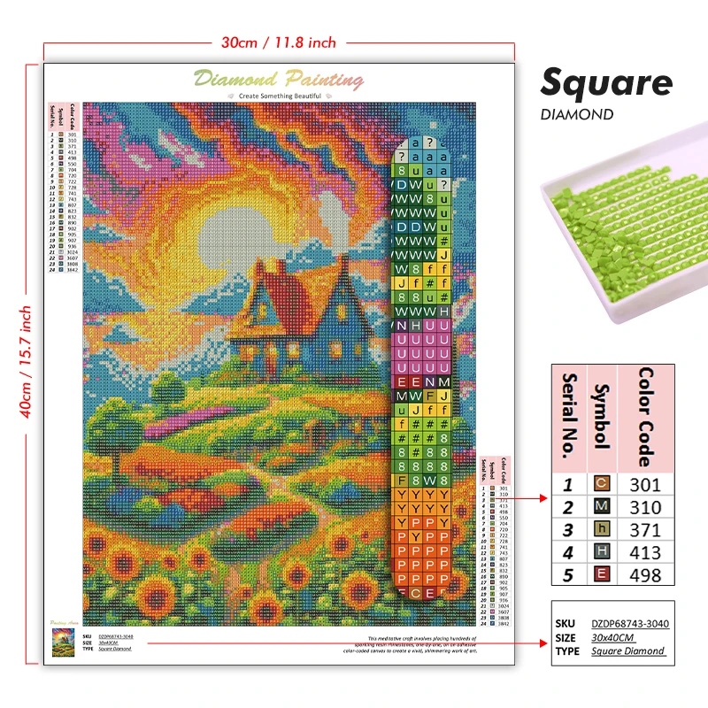 5d DIY Diamond Art Painting Ki - Embroidery Bali recensione e prezzo