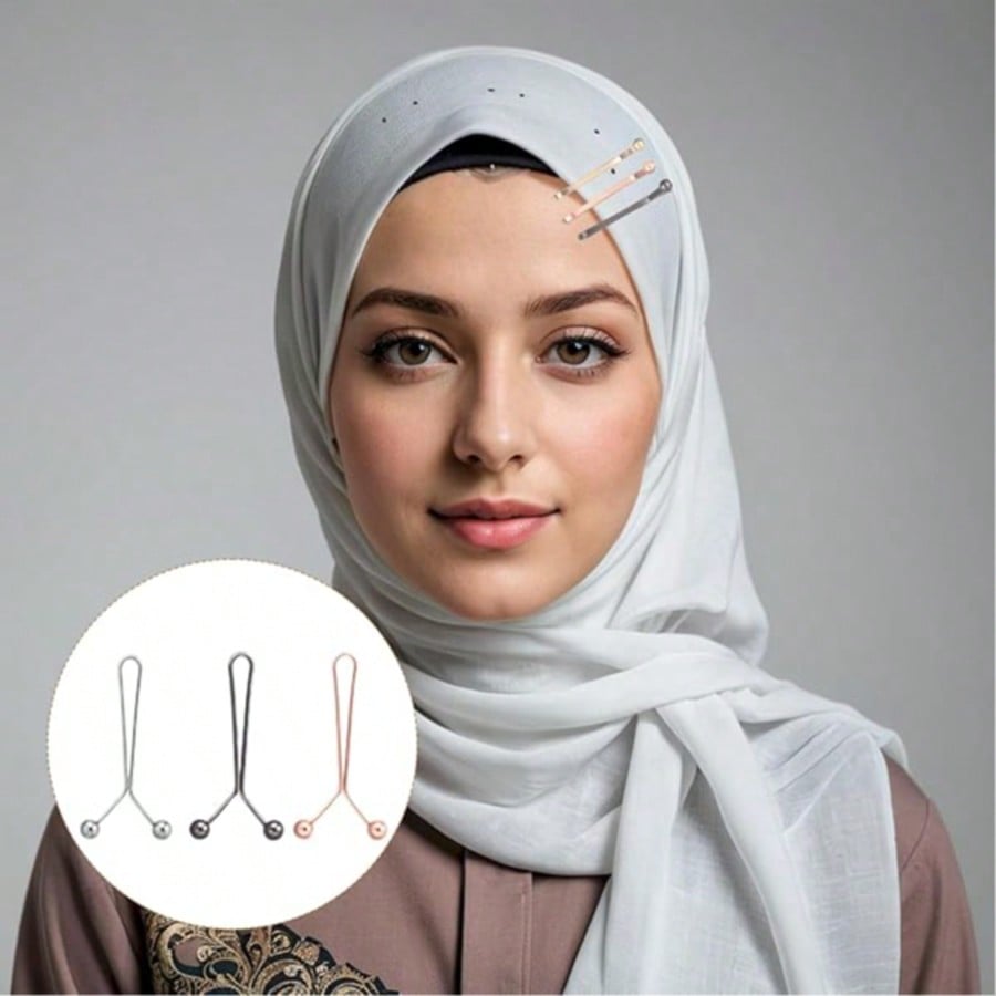 12pcs Women's Scarf Clips Hija - Embroidery Eyebrow recensione e prezzo