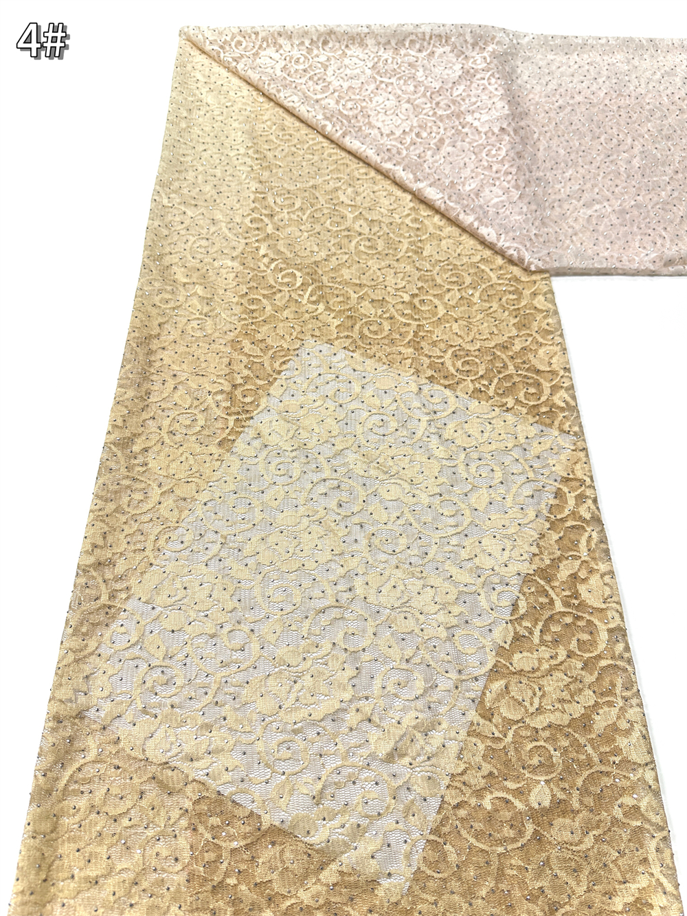 Nigerian Beaded Embroidery Lac - Embroidery Net Fabric recensione e prezzo