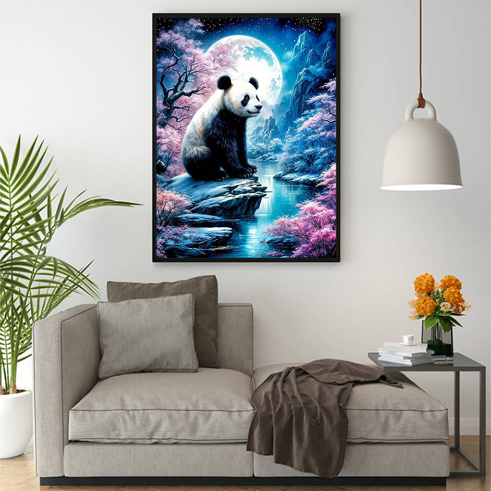 1PC frameless   Panda Diamond  - Embroidery For Beginners recensione e prezzo