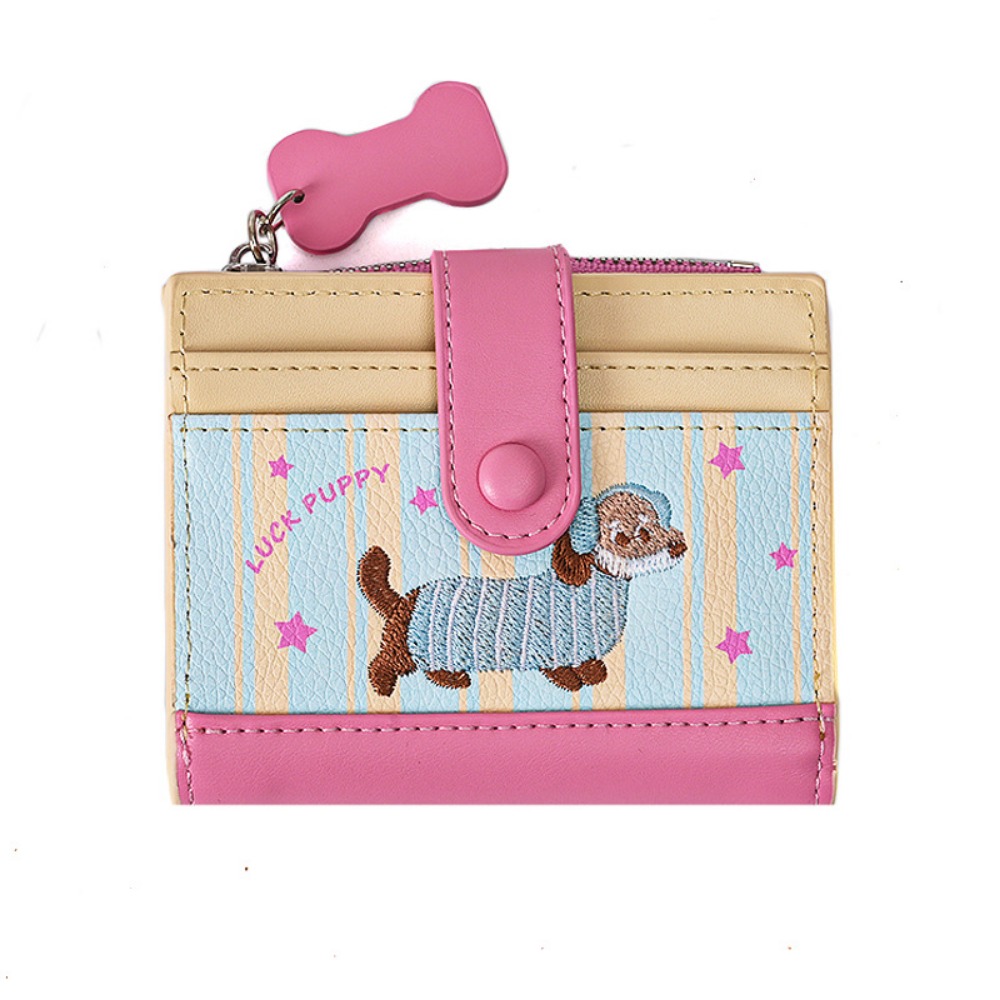Portable Dopamine Color Dachsh - Embroidery Wallet recensione e prezzo